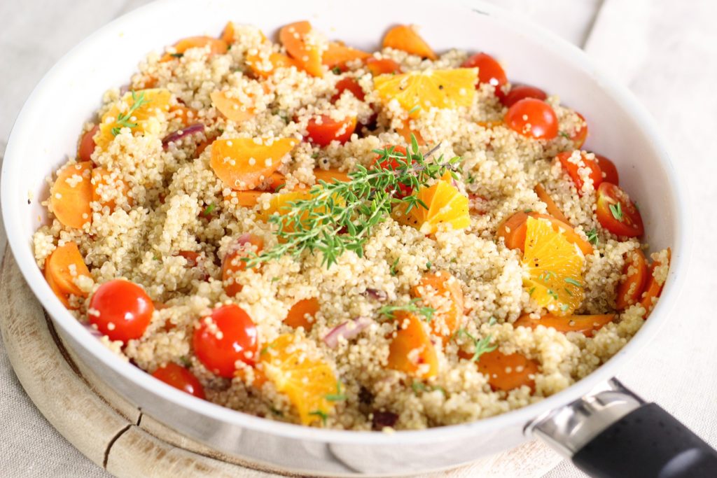 recettes diététiques salade de quinoa
